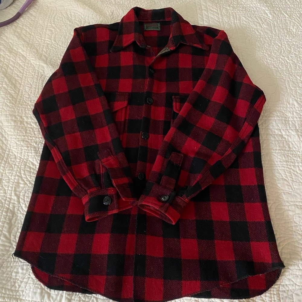 Chippewa Red and Black Plaid Shirt
